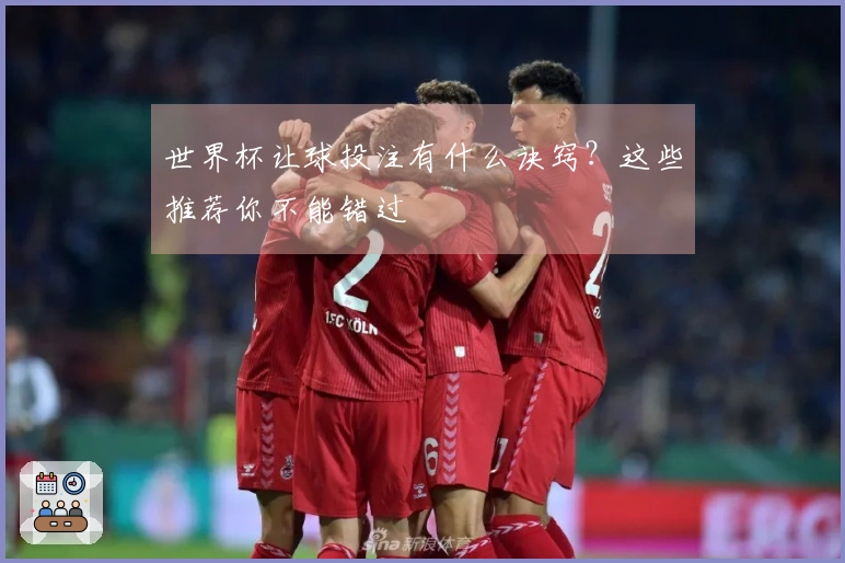 世界杯让球投注有什么诀窍？这些推荐你不能错过