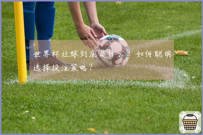 世界杯让球到底是什么？如何聪明选择投注策略？